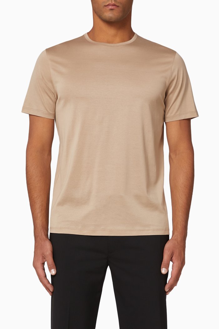 

Precise Cotton T-Shirt, Neutral