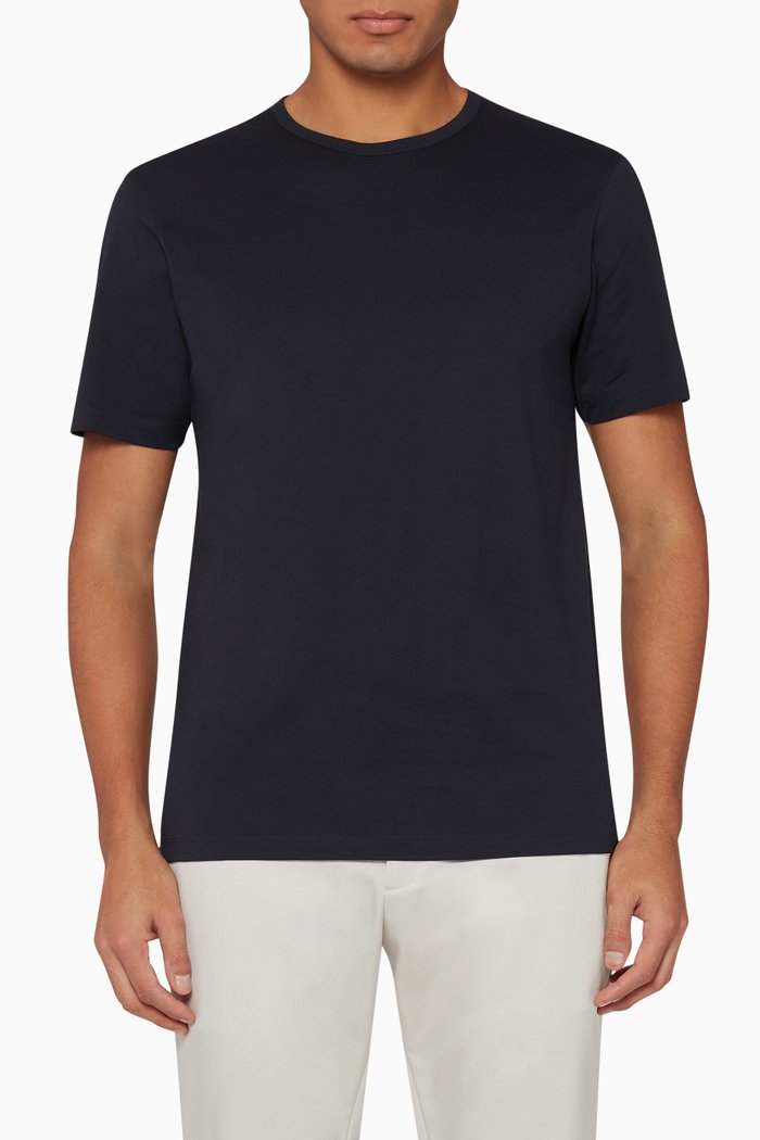 

Precise Cotton T-Shirt, Blue