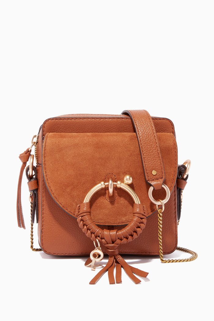 Caramello Hana Cross-Body Bag, Brown