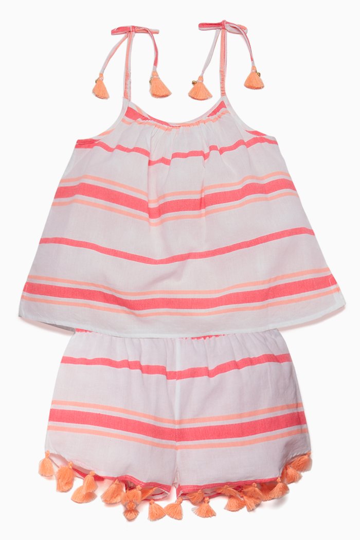 

Pink Cotton Short Set