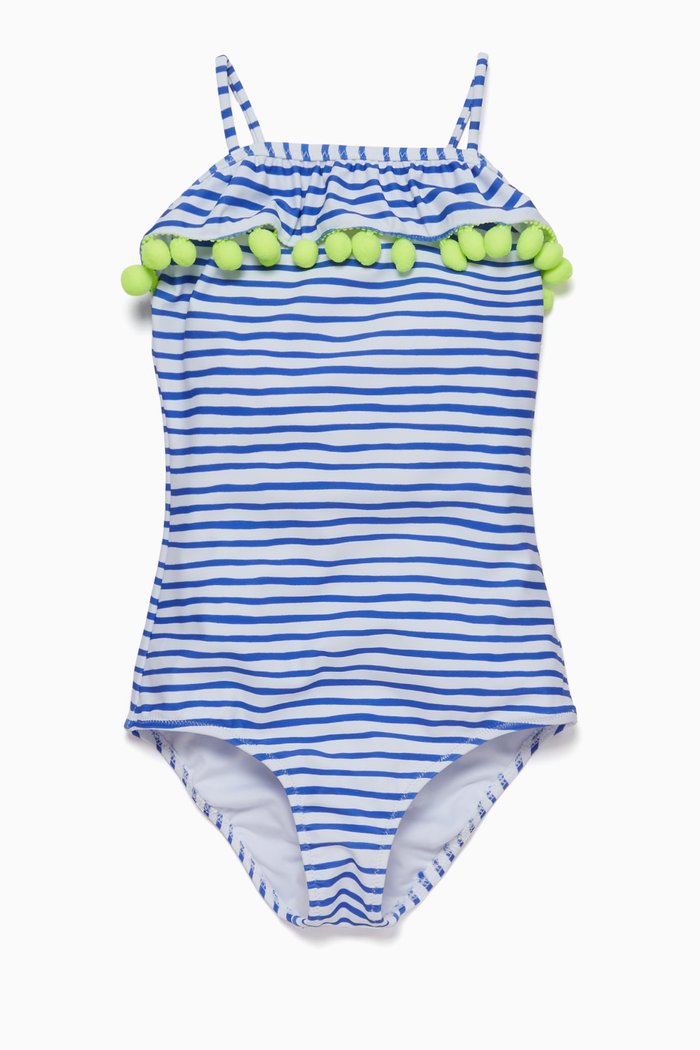 

Blue Pom-Pom Swimsuit