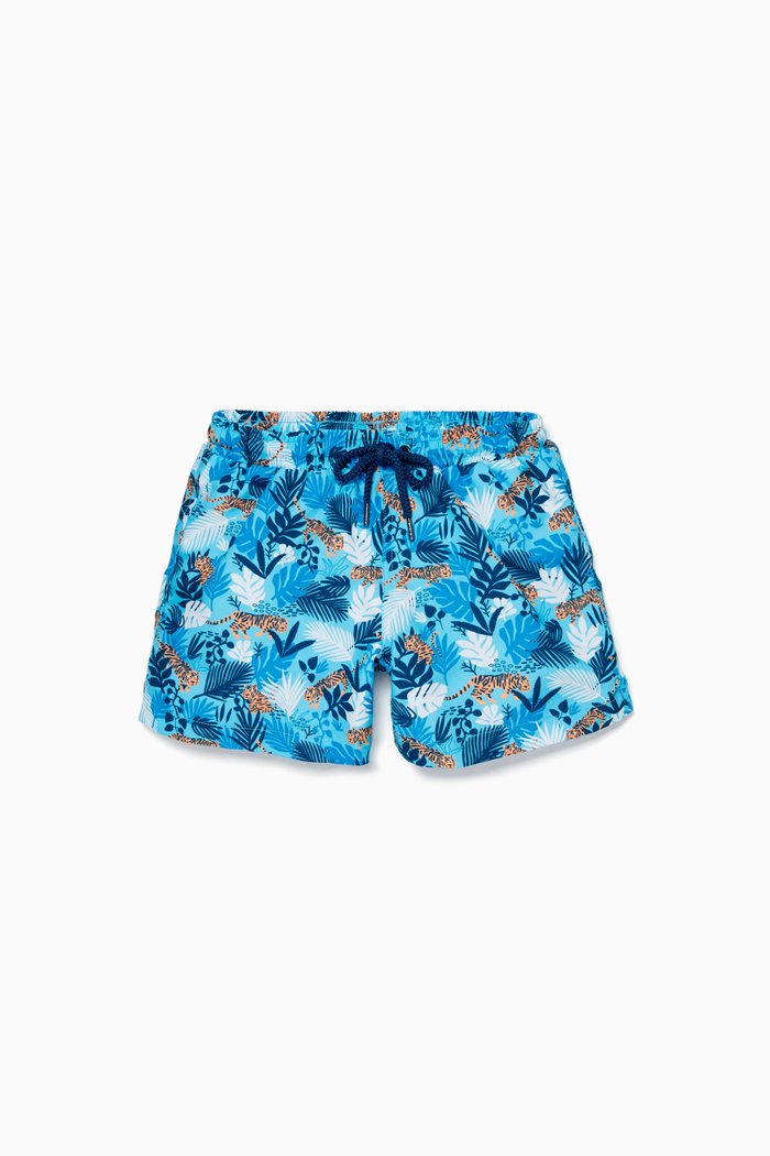

Blue Jungle Tiger Swim Shorts