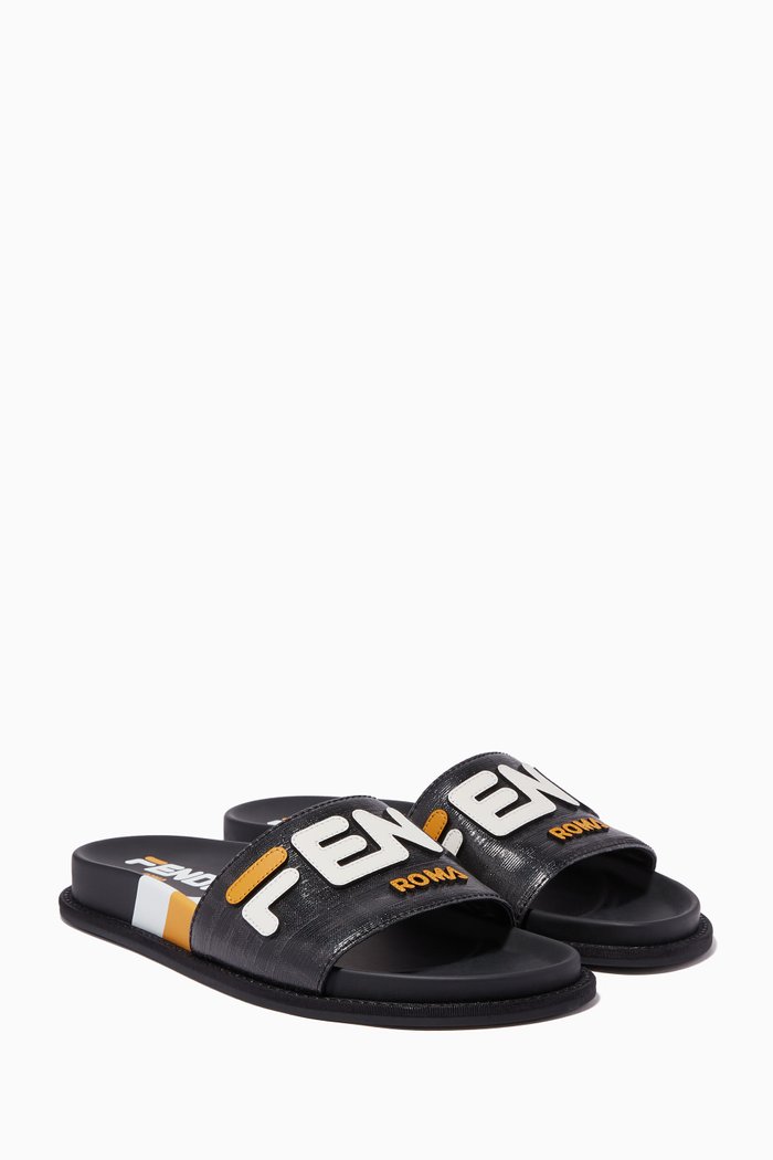 

Black Coated Logo Slides