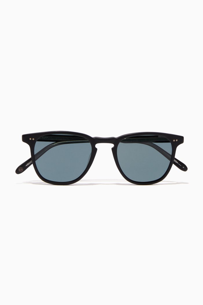 

Matte Black Brooks 47 Acetate Sunglasses