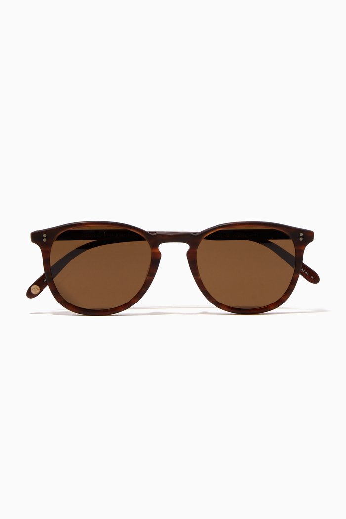 

Dark-Brown Tortoise Kinney 49 Acetate Sunglasses