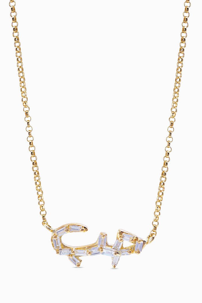 

Yellow-Gold & Diamond Hobb Necklace