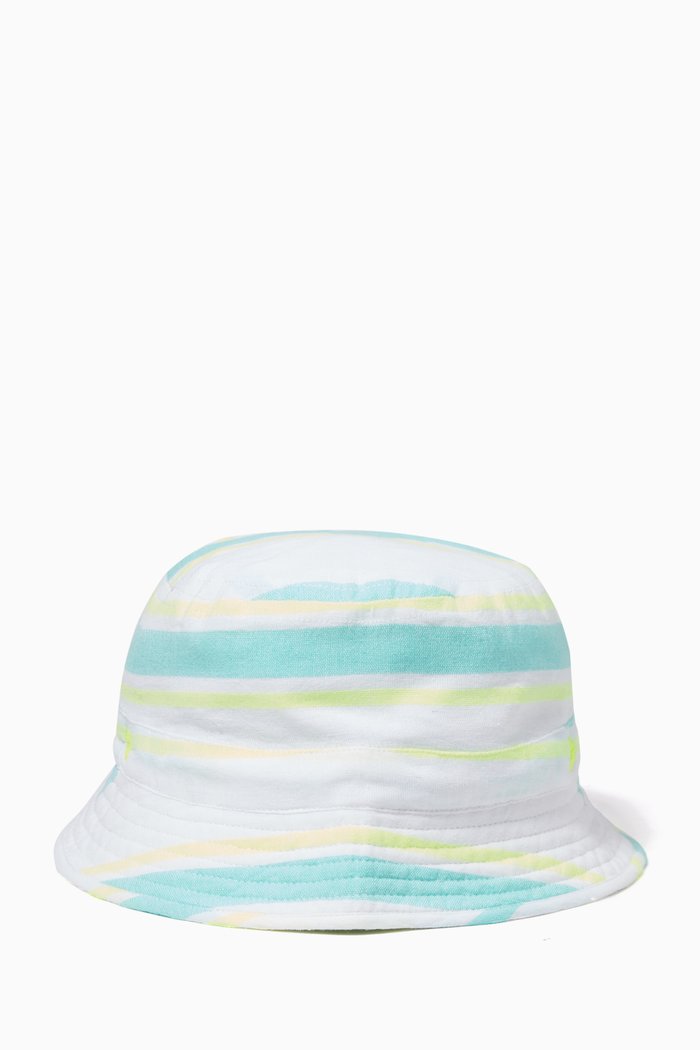 

Blue Multi-Striped Hat