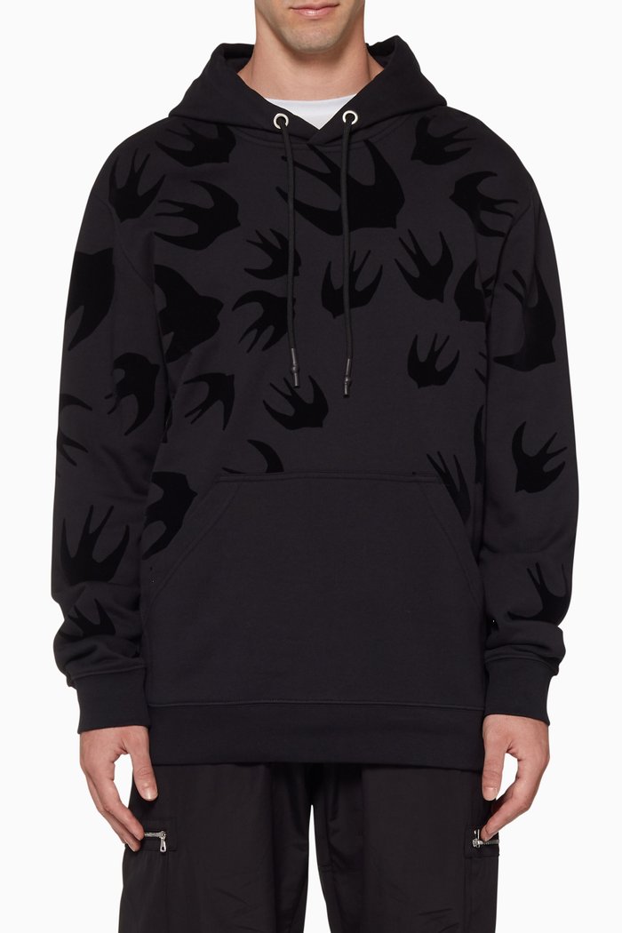 

Black Swallow Swarm Hoodie