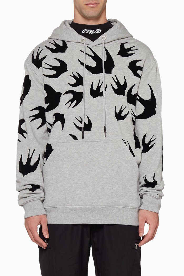 

Grey Swallow Swarm Hoodie