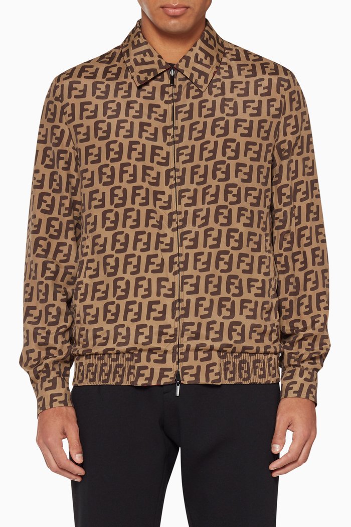Reversible FF-Print Jacket, Multicolour