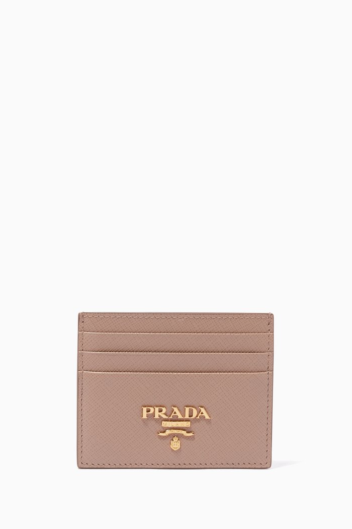 

Light-Pink Saffiano Card Case