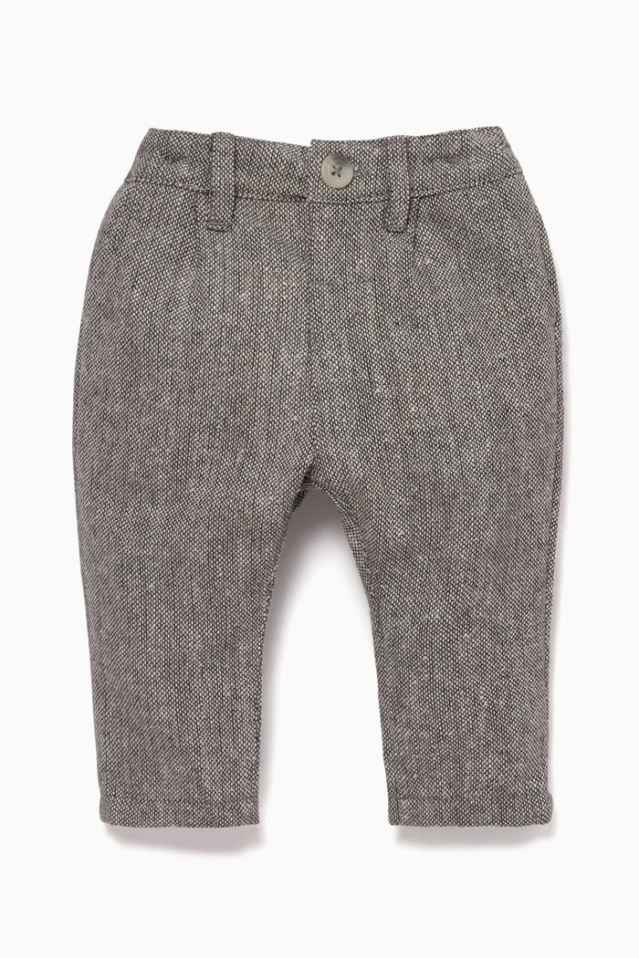 

Elasticated-Waist Pants, Grey