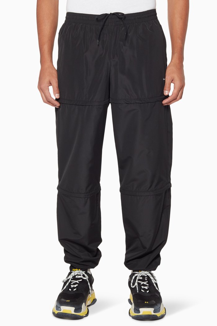 

Black Zipped Tracksuit Pants