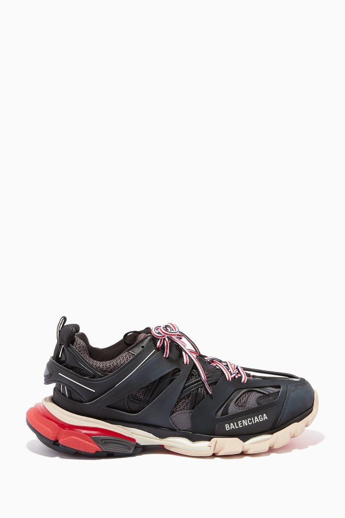 

Tess S. Gomma Track Sneakers, Black