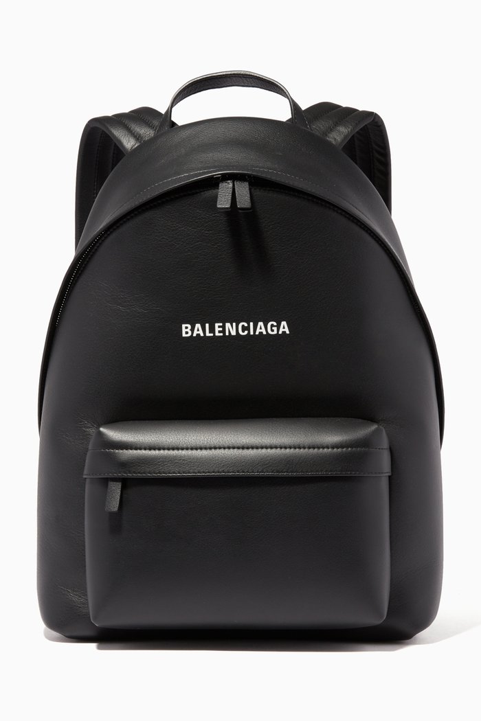 

Black Everyday Leather Backpack