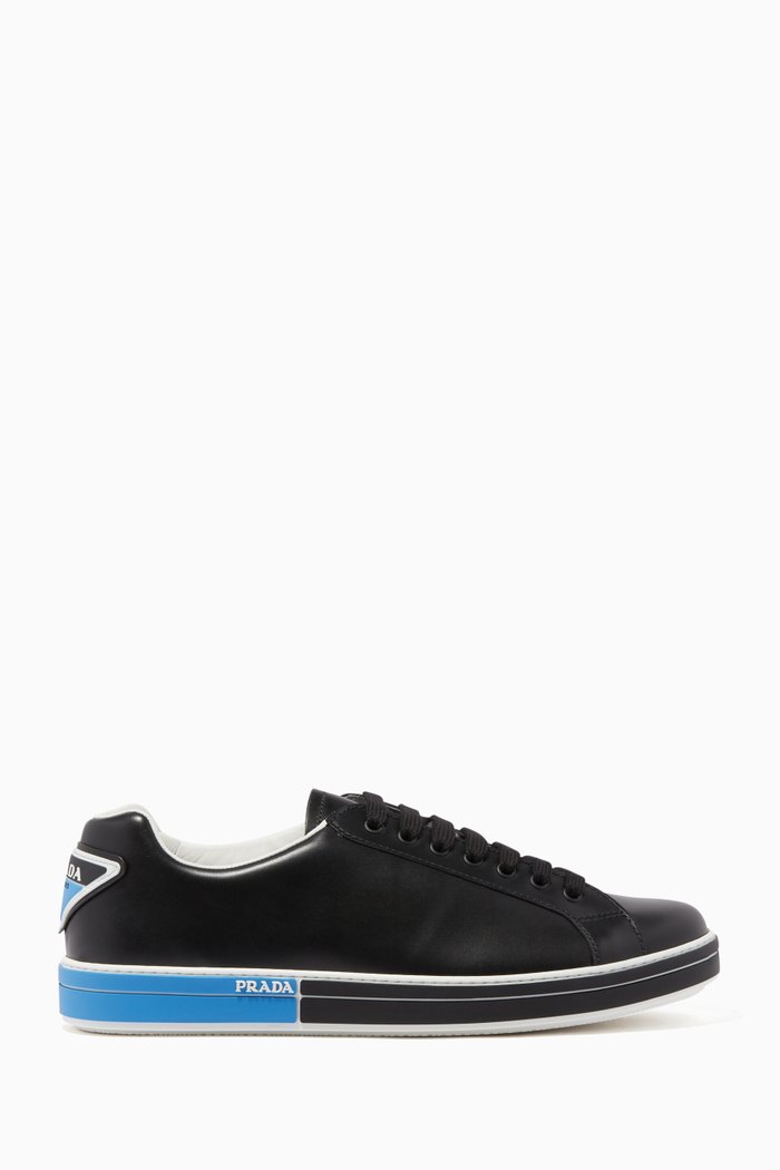 

Black Low Top Leather Sneakers