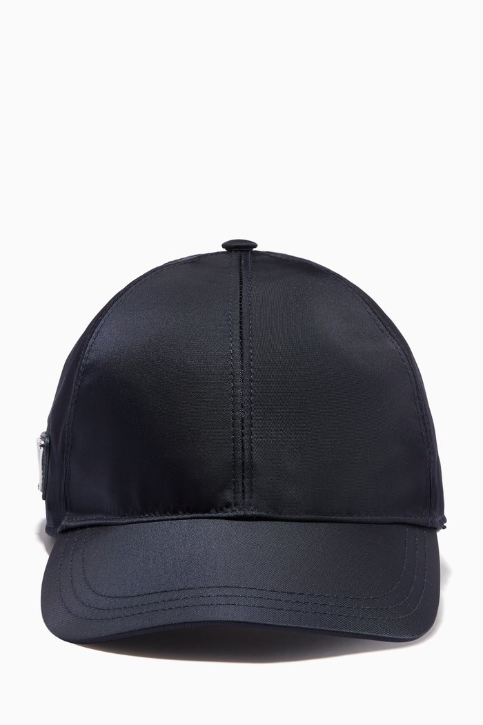 Triangle Logo Baseball Cap, Blue