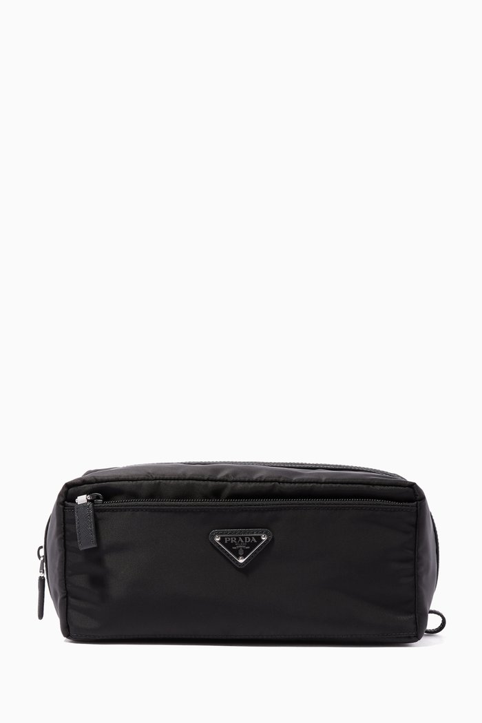 

Black Nylon Wash Bag