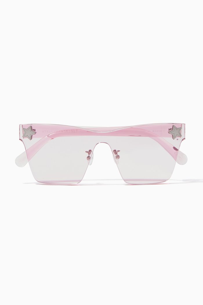 

Pink Star-Embellished Sunglasses