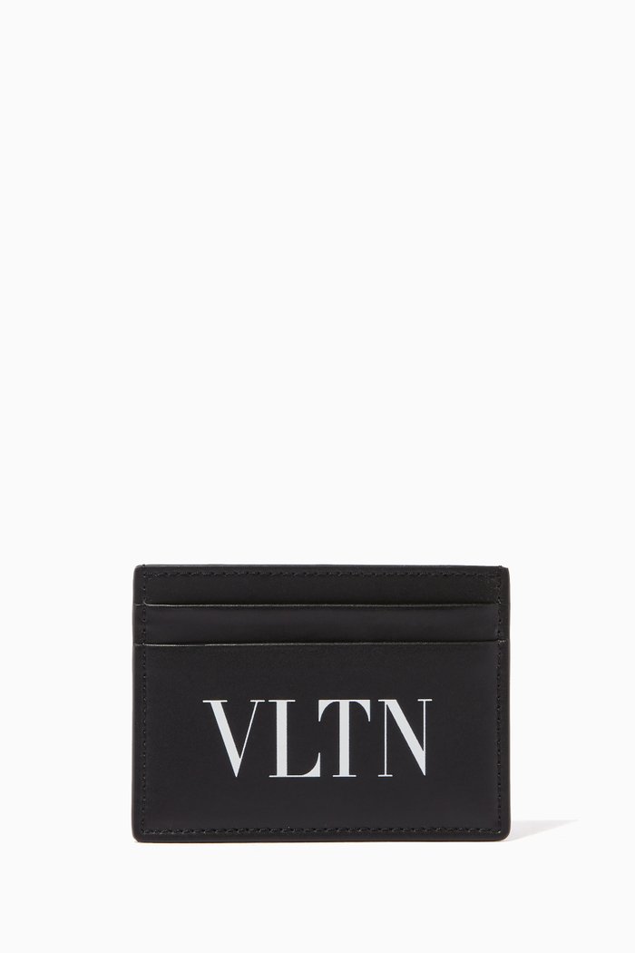 

Black VLTN Card Holder