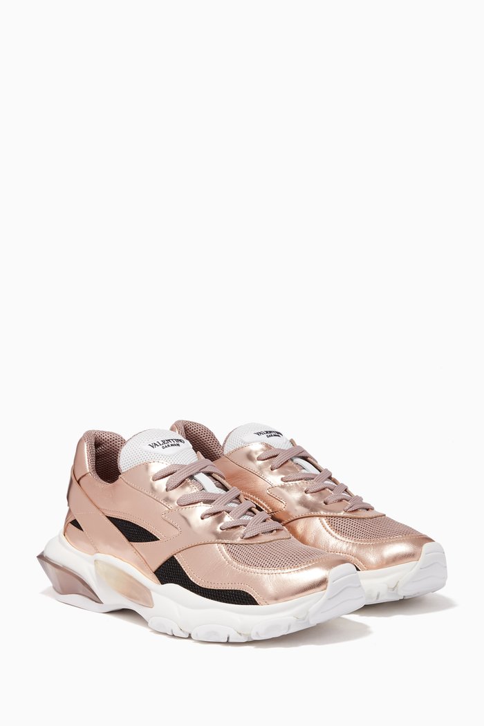 Valentino Garavani Bounce Chunky Sneakers, Pink