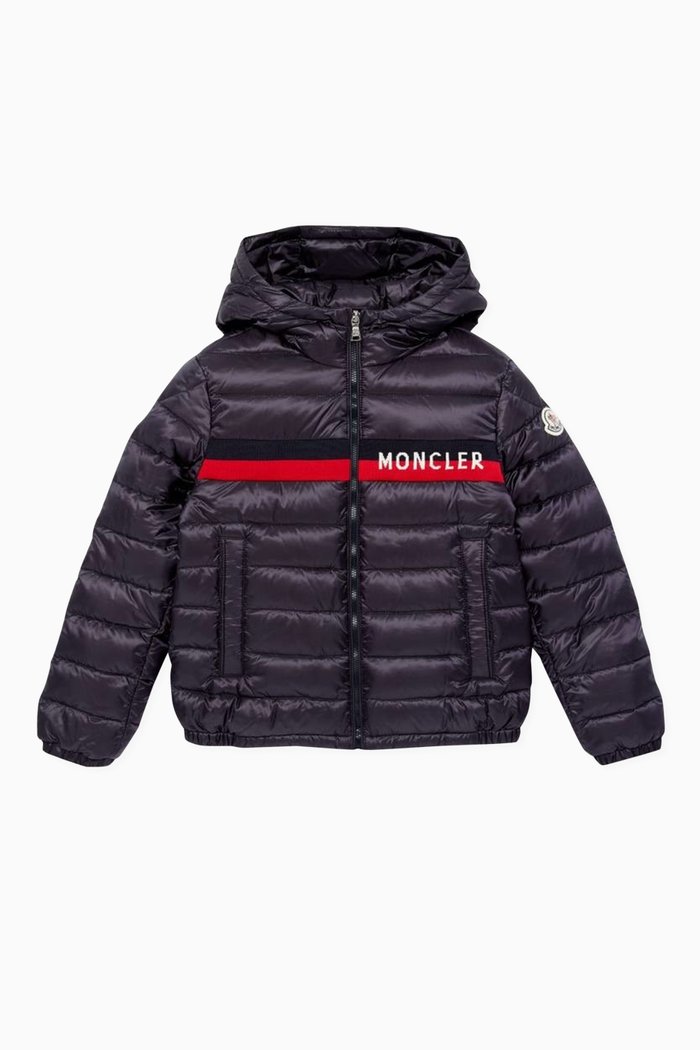 

Navy Ounary Quilted Jacket, Blue