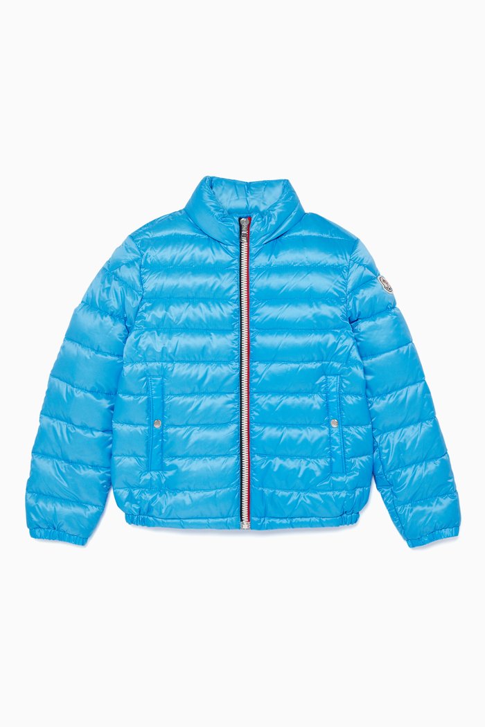 

Electric Blue Down Padded Jacket