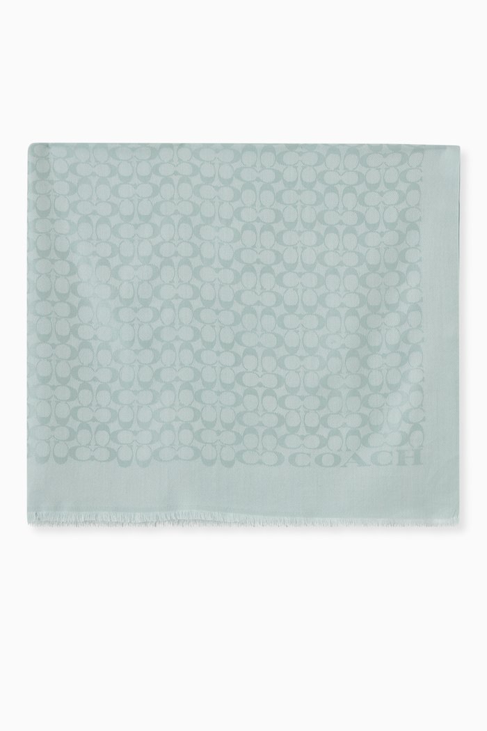 

Signature Bi-colour Stole, Blue
