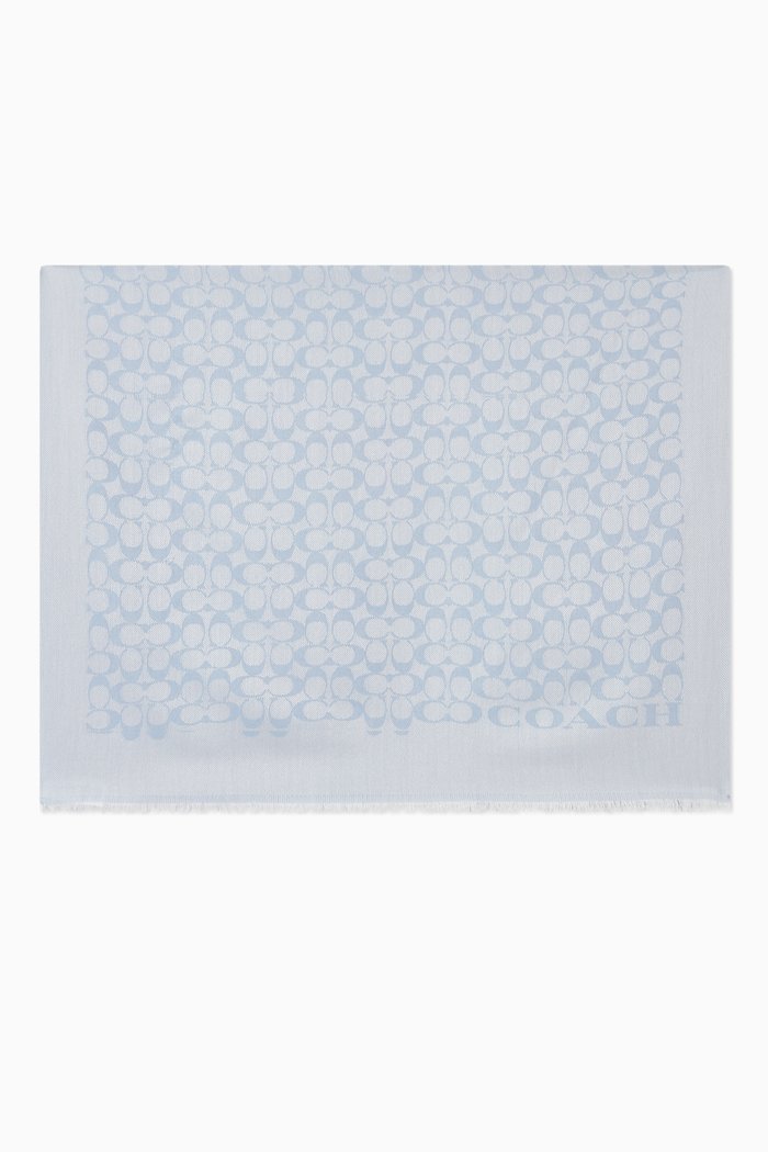 

Signature Bi-colour Stole, Blue