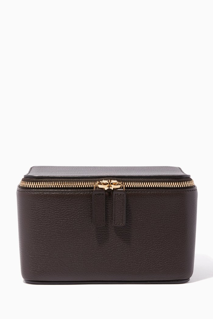 

Brown Leather Travel Box