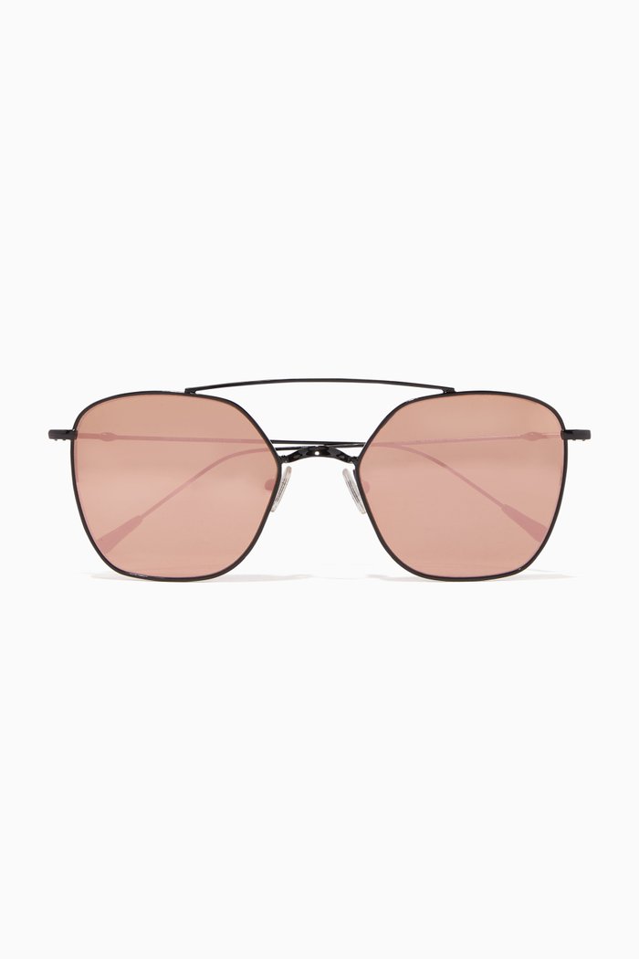 

Black & Rose-Gold Dolce Vita Sunglasses