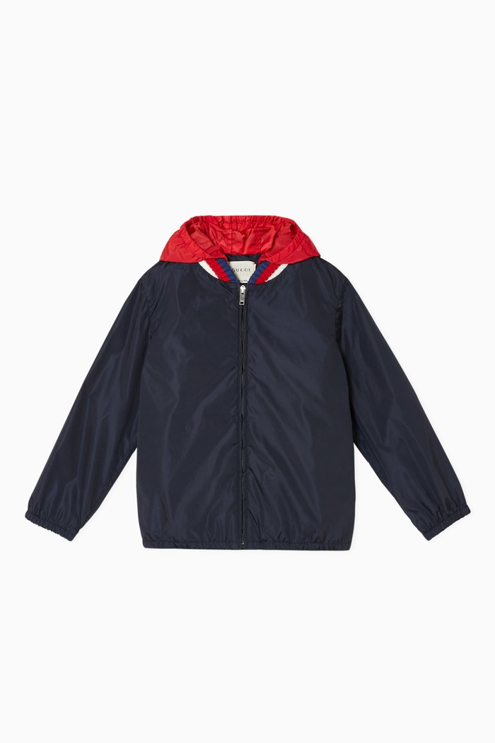 Sylvie Web Collar Jacket, Blue
