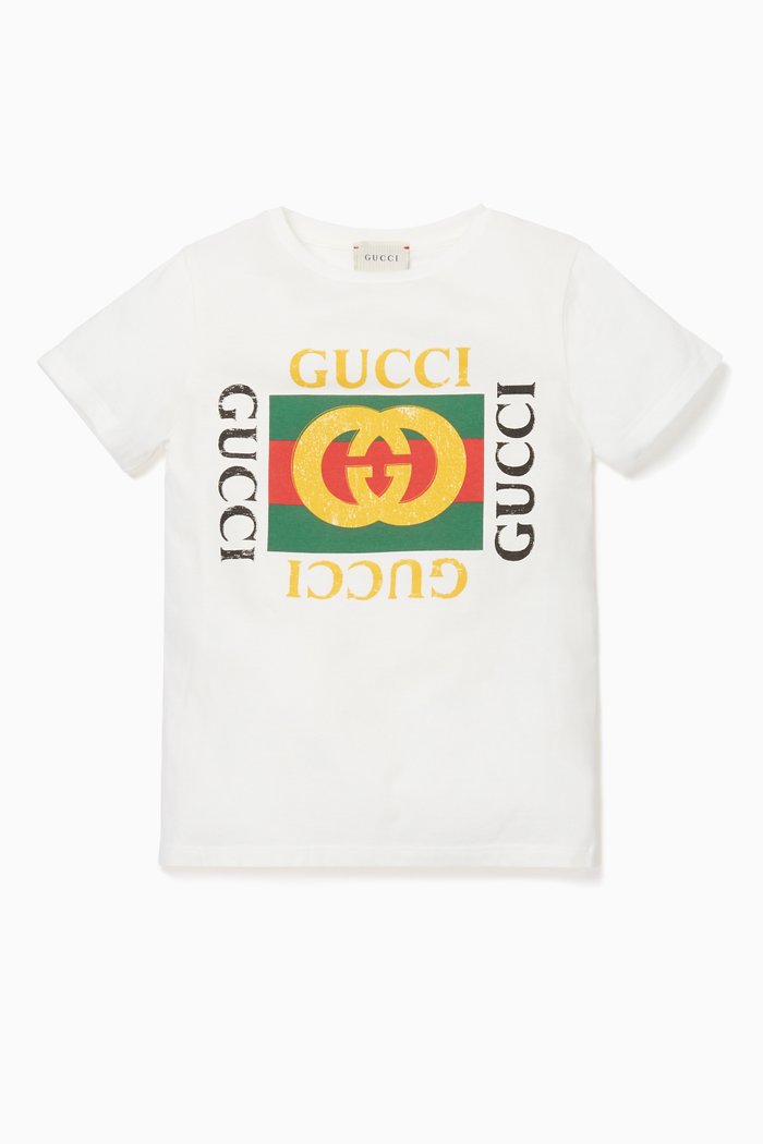 

Vintage Print T-Shirt, White