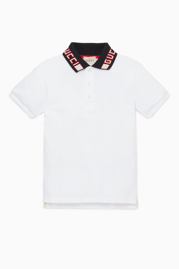 

Logo Polo Shirt, White