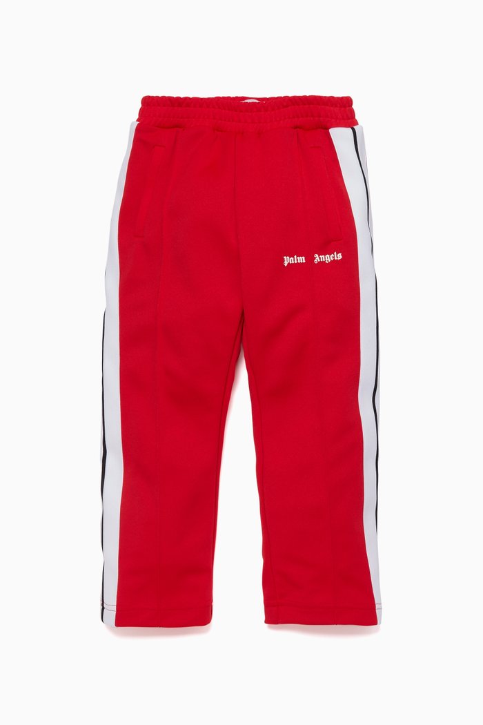 Red Classic Track Pants
