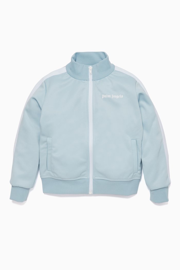 

Logo Embroidered Track Jacket, Blue