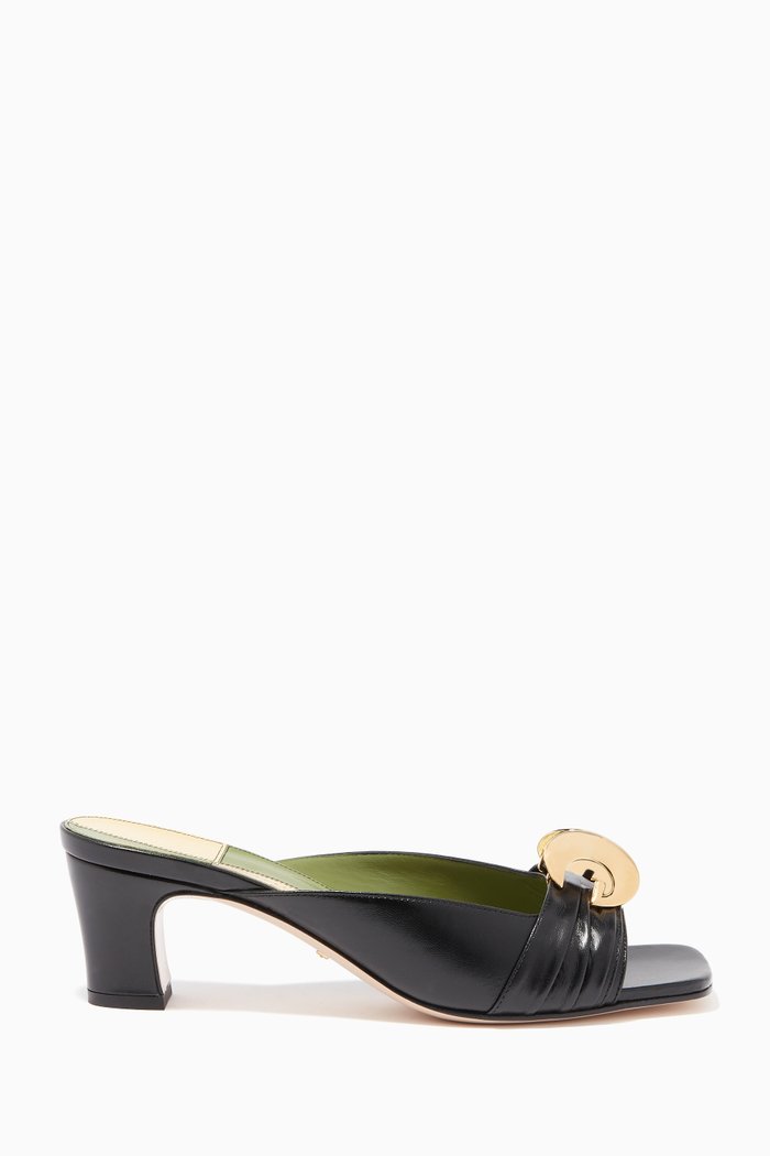 

Gucci Open Toe Mules, Black