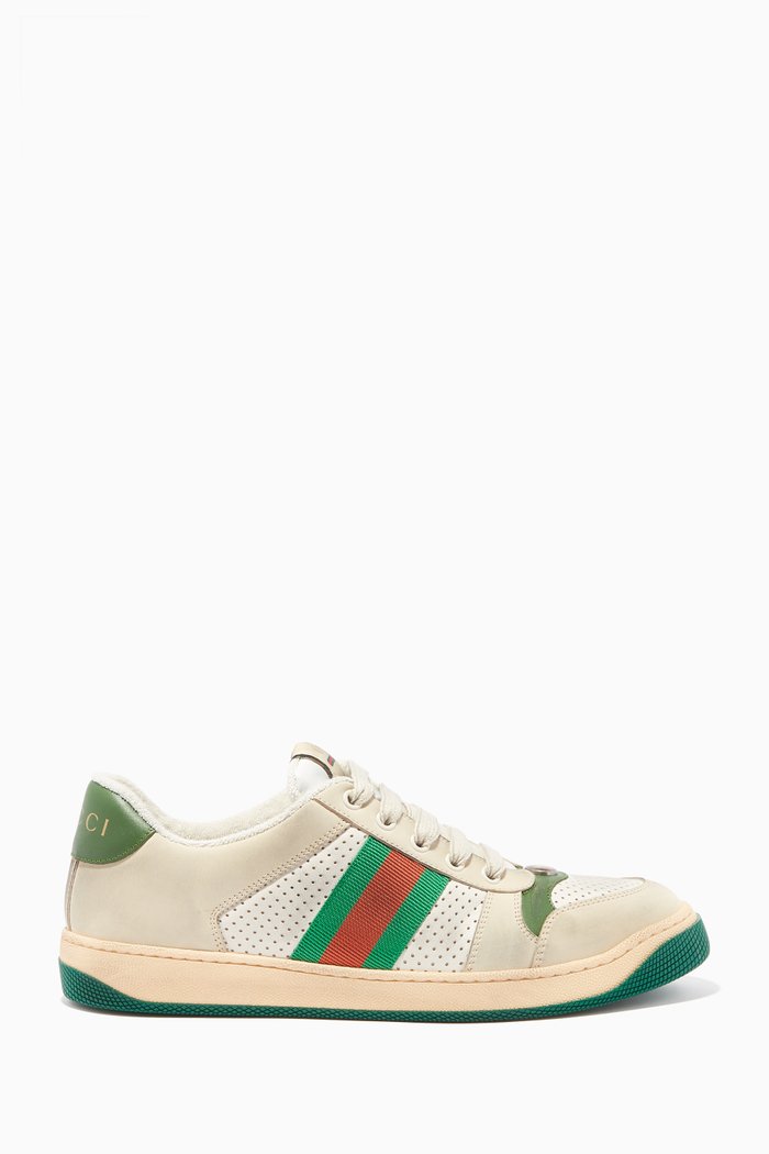 

Screener Leather Sneakers, White