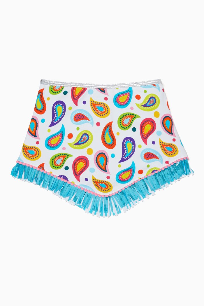 

White Bandana Beach Skirt