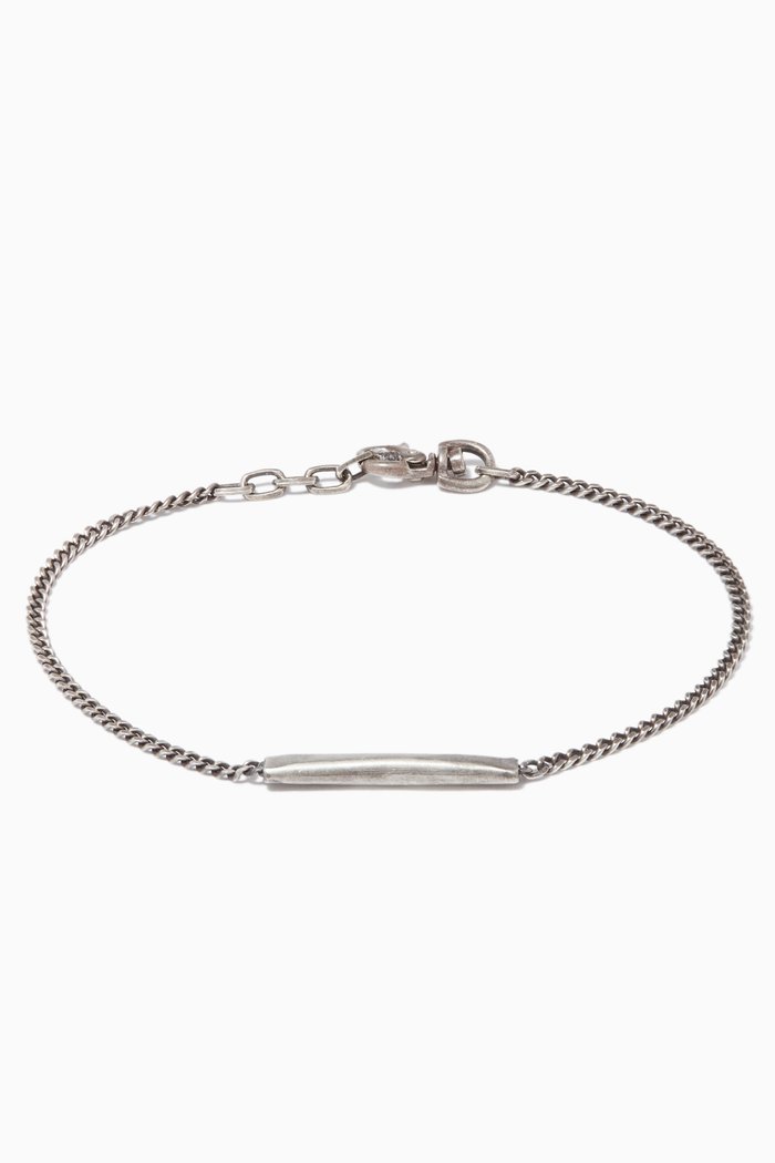 

Silver 1 Bar Micro Cable Bracelet