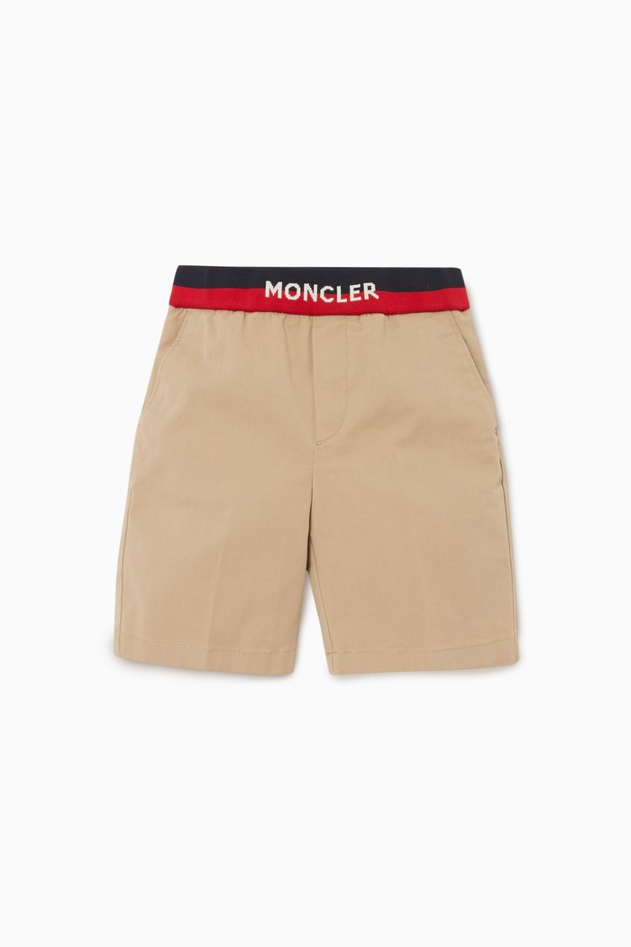 

Logo Waistband Shorts, Neutral