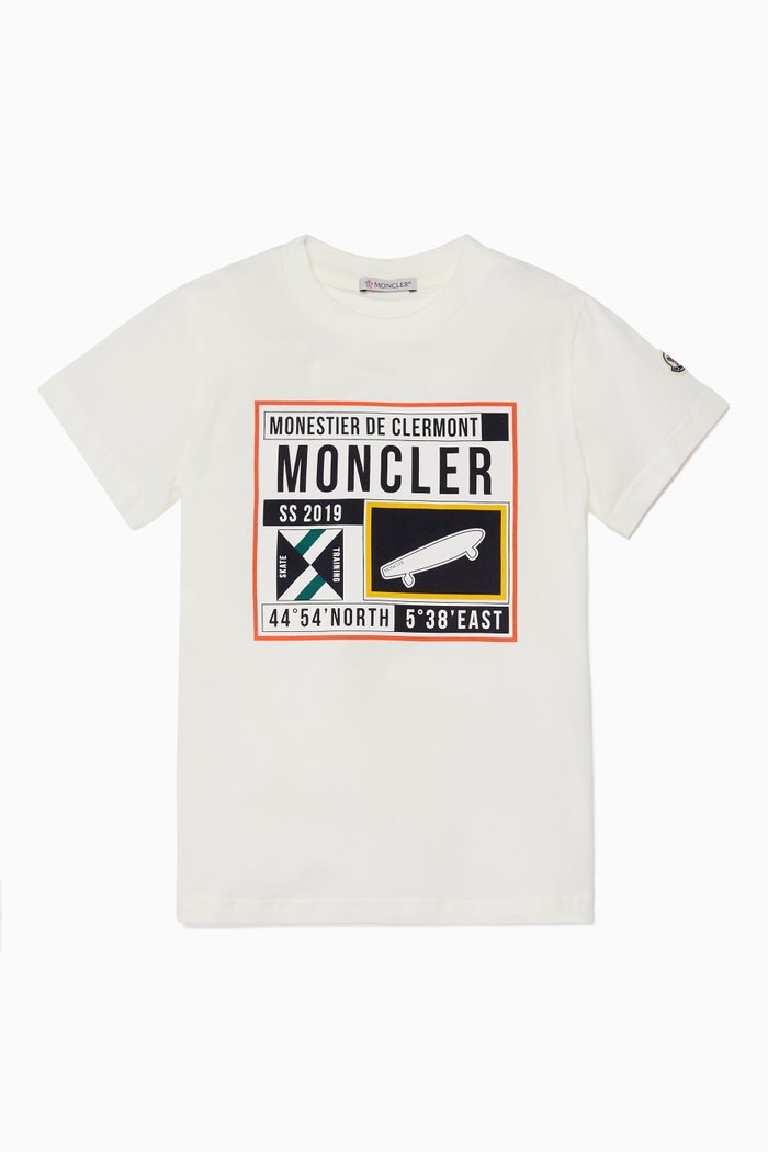 

White Graphic-Print T-Shirt