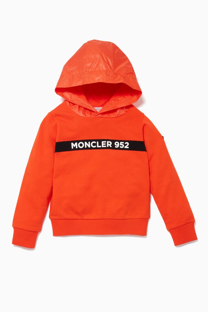 

Orange Hooded Sweatshirt