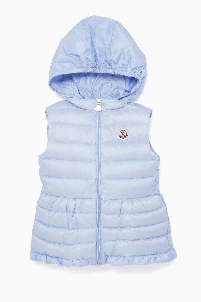 

Quilted Logo Vest, Purple