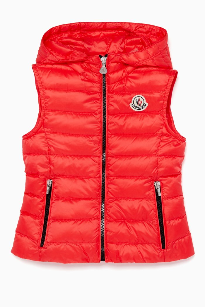 

Red Quilted Vest