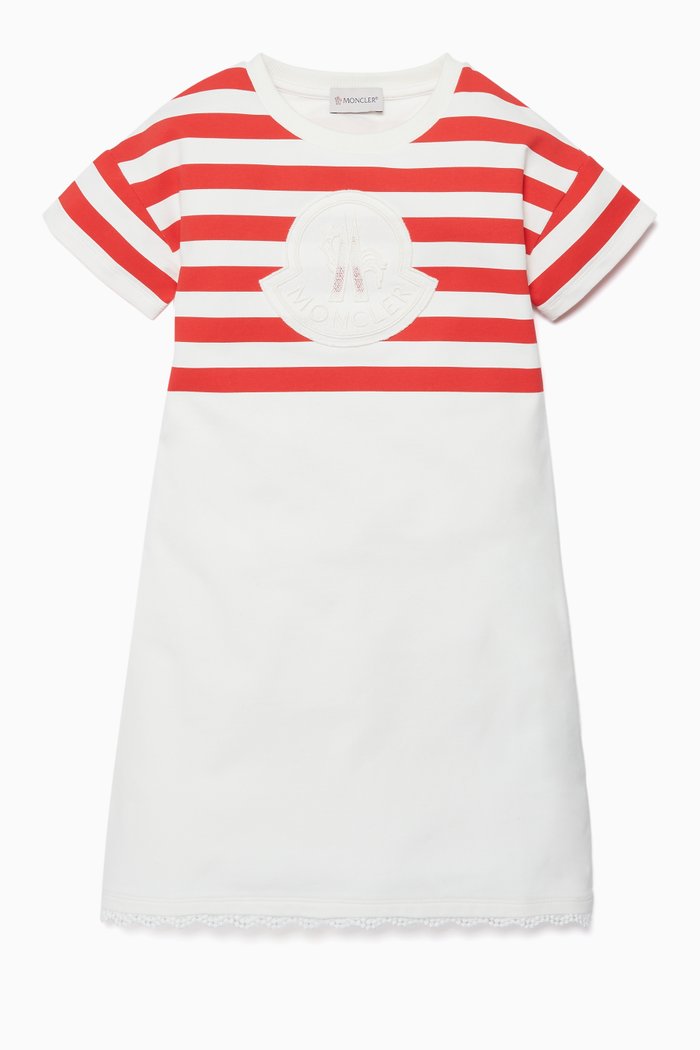 

Red & White Striped Dress
