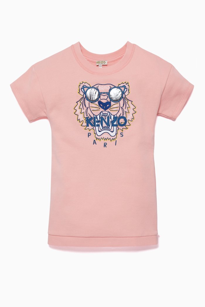 

Pink Jungle Logo Dress