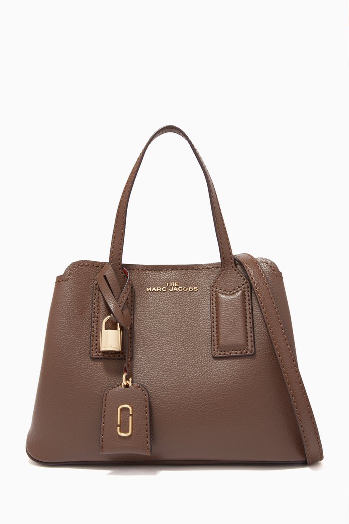 

The Editor Tote Bag in Leather, Brown