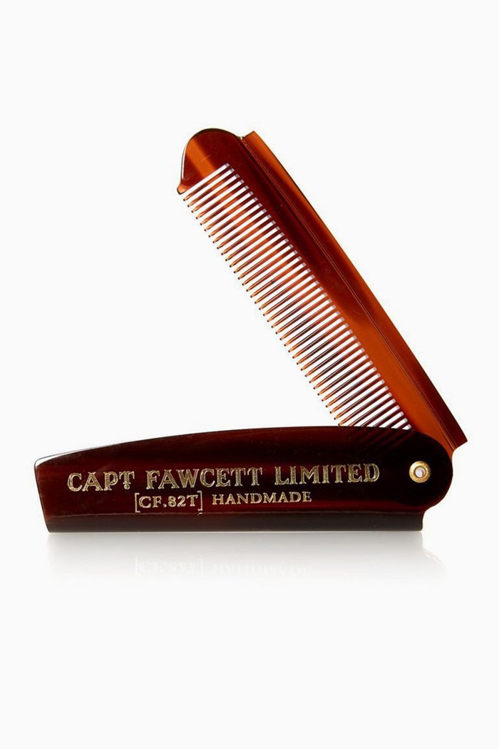 

Folding Pocket Beard Comb, Multicolour