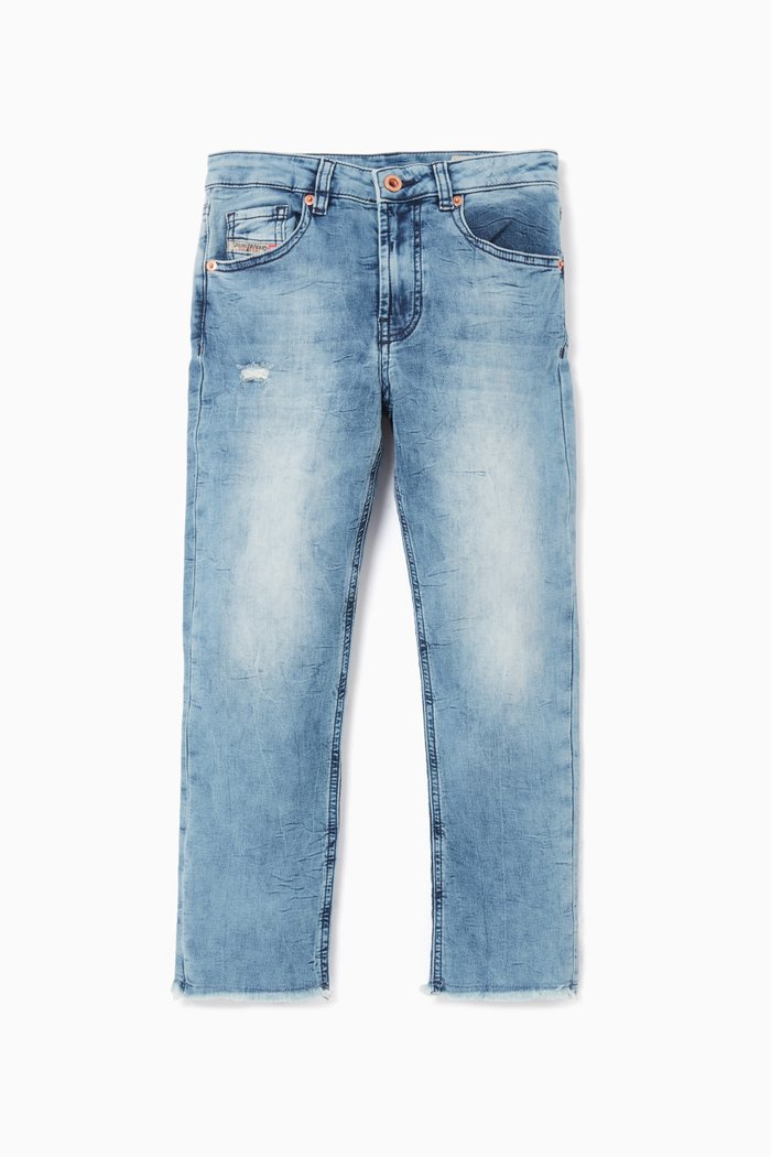 

Blue 5 Pocket Girls Jeans